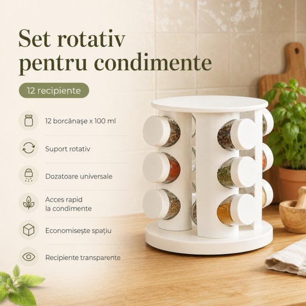 Organizator condimente